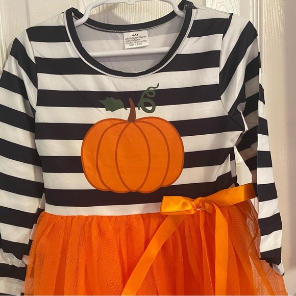 New Pumpkin Tutu Dress - Picture 4 of 16